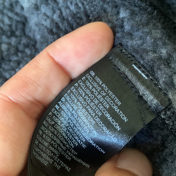 The North Face tribal print sweater jacket size L Blue - Picture 12 of 13